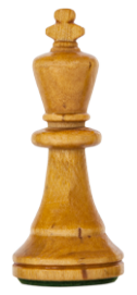 Schachfigur König